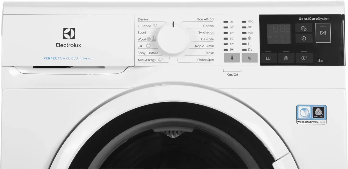 Electrolux EW6SM404W-panel Electrolux EW6SM404W панель