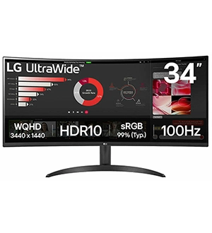 LG UltraWide 34WR50QK-B