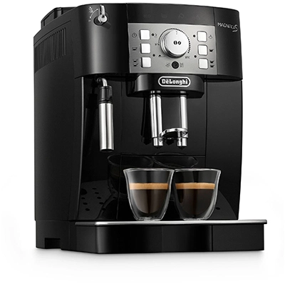 Delonghi Magnifica S ECAM22.114. B слева