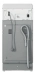 Indesit BTWL50300PL/N сзади
