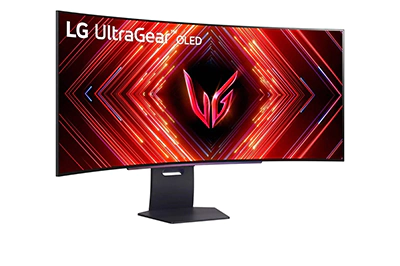 LG UltraGear 45GS95QE-B-sleva LG UltraGear 45GS95QE-B слева