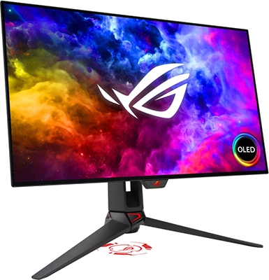 ASUS ROG PG27AQDM-sleva ASUS ROG PG27AQDM слева