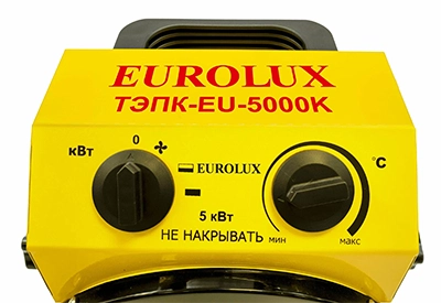 Eurolux ТЭПК-EU-5000K управление