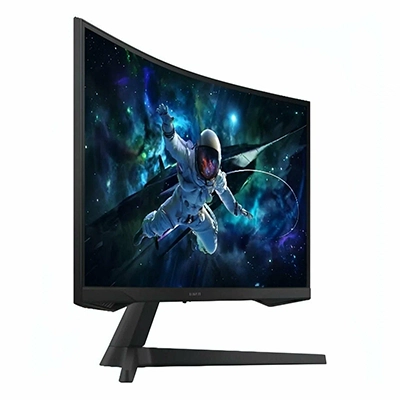 Samsung Odyssey G5 G55C S27CG550EI слева