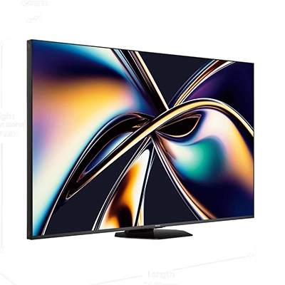 Hisense 65U8Q слева